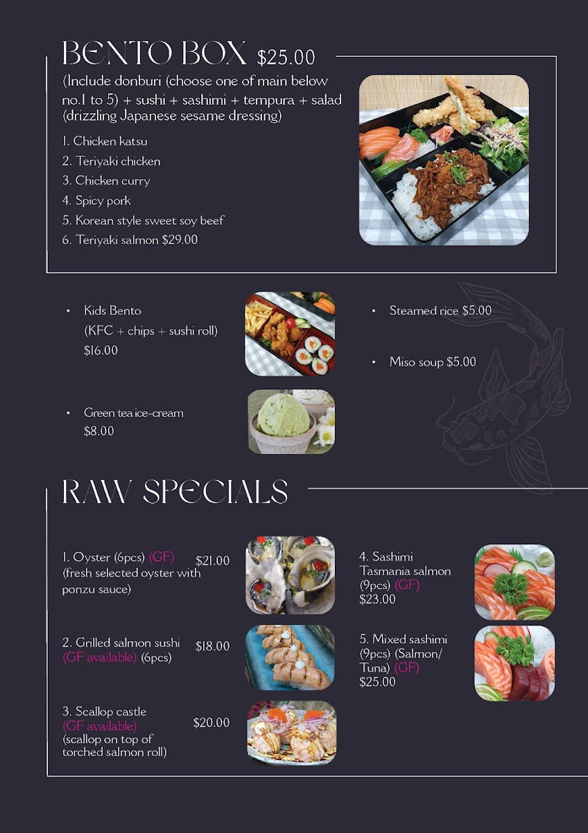 Menu Niko Niko Echuca-4