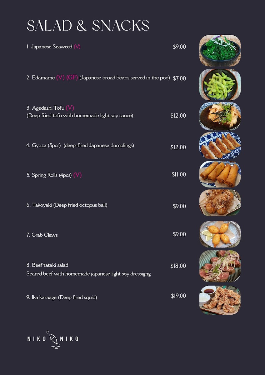 Menu Niko Niko Echuca-6