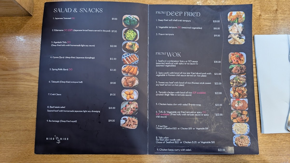 Menu Niko Niko Echuca-7